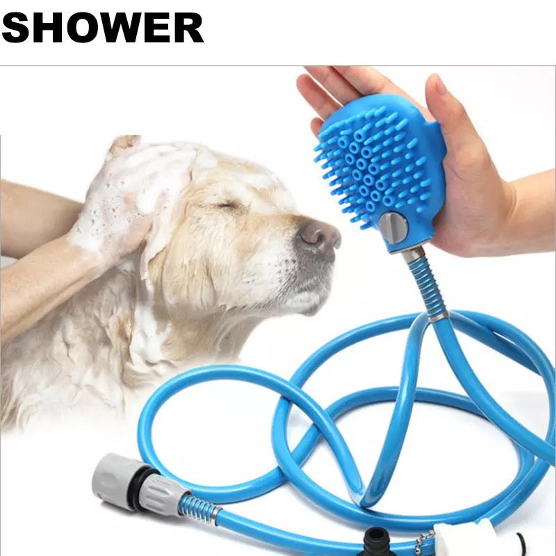 Manguera de Baño de mascotas, herramientas de belleza para limpieza de perros C21-36