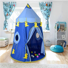 Cargar imagen en el visor de la galería, Tienda de campaña  castillo COLOR ROSA  REFORZADA para interiores y exteriores  reforzado para niños, casa de Juegos de Princesa para bebés, tipi de juego portátil para niños y niñas, cabaña divertida, sala de zona interesante MOD 10582-1
