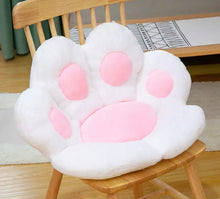 Cargar imagen en el visor de la galería, Cojín de felpa con forma de pata de Animal para niños y niñas, almohada suave de 2 tamaños para asiento, sofá de interior, decoración de silla para el hogar MOD huella
