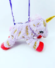 Cargar imagen en el visor de la galería, Mochila de peluche unicornio 878-A11
