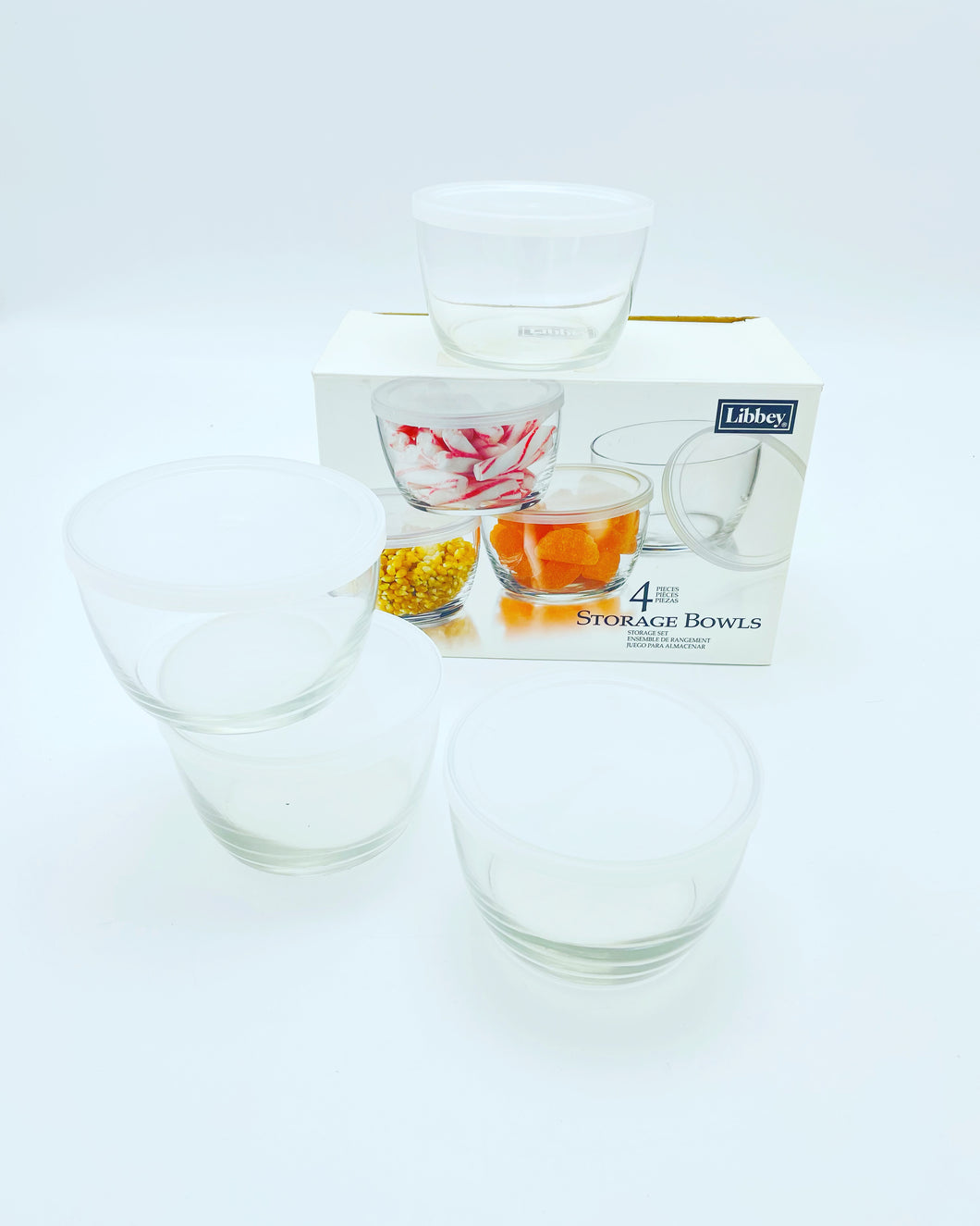 Set de 4 bowl cristal LIBBEY