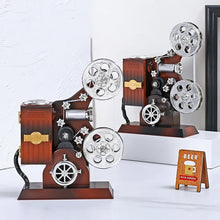 Cargar imagen en el visor de la galería, Proyector de película antigua Retro Para decoración del hogar,alhajero  caja de música de estilo nórdico, accesorios de sala de estar, MOD YL2019
