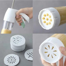 Cargar imagen en el visor de la galería, Pistola  de decoración de galletas de plástico, prensa para galletas, conjunto de utensilios de horneado para repostería, molde de paja MOD GH5219
