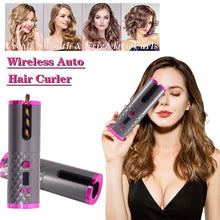 Cargar imagen en el visor de la galería, Rizador de pelo automático, plancha de cerámica para rizar el cabello, varita, rizador, inalámbrico, carga USB MOD 0629

