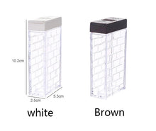 Cargar imagen en el visor de la galería, Juego de frascos de especias transparentes, botella de condimentos de sal y pimienta, tapa colorida, vinagrera de cocina, contenedor de almacenamiento, estante de especias MOD 6308
