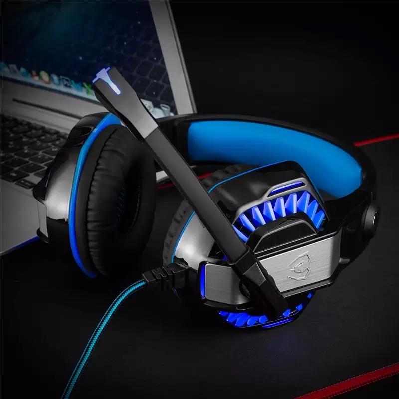 Diadema Gamer Cada actualización G2000 es excelente GM-20 auriculares para Gaming over-ear para PC Gamer Tablet PS4 Gaming auriculares con micrófono LED Luz - mychinashop.com