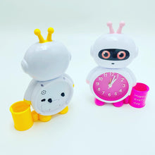 Cargar imagen en el visor de la galería, Reloj despertador con lapicero 20 cm altura
