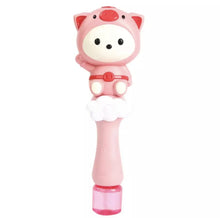 Cargar imagen en el visor de la galería, Máquina de burbujas con forma de Animal para niños,  oso rosa disfraz MOD 20628 - mychinashop.com
