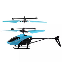 Cargar imagen en el visor de la galería, Mini helicóptero de inducción infrarroja con Sensor automático  Mod 8018A color amarillo - mychinashop.com

