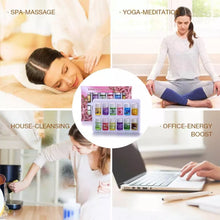 Cargar imagen en el visor de la galería, Paquete de Aceites esencia para difusores set 12 pz  de aromaterapia, aceites de masaje, fragancias de vela, ayuda a dormir, fabricación de lavanda, jabón de limón, Aroma Ro MOD 30978
