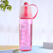 Cargar imagen en el visor de la galería, Botella de agua deportiva en aerosol de 400 ML / 600 ML hervidor de agua sin BPA a prueba de fugas senderismo botellas portátiles bicicleta ciclismo botellas para beber agitador Pour  MOD 2117
