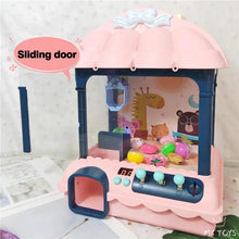Cargar imagen en el visor de la galería, Máquina portátil de juegos que funciona con monedas ABS, máquina de garra ligera, palo de Arcade, juego de mesa, muñecas, grabador de dulces, máquina de ranura de grúa para niños MOD HAPPY GRABB

