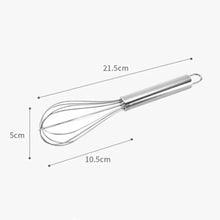 Cargar imagen en el visor de la galería, Batidor de huevos de acero inoxidable de 8 pulgadas,  MG-32
