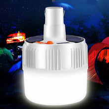 Cargar imagen en el visor de la galería, Bombillas LED para lámpara 30W50W100W luz solar bombilla portátil para camping al aire libre luz Led DC carga rápida alto brillo - mychinashop.com
