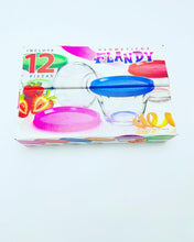 Cargar imagen en el visor de la galería, Set de 12 pz para flanes herméticos con tapa MOD FLANDY
