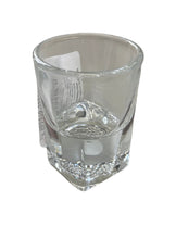 Cargar imagen en el visor de la galería, Set 6 pz vaso tequilero cristal 15 ml MOD 1606 cuuadrado
