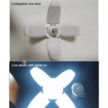 Cargar imagen en el visor de la galería, Lámpara de cadena Nemo LED, ajustable libremente, ángulo plegable, lámpara de ventilador para garajes, sótanos, talleres, luz interior, lámpara interior Mod E27W60T07 - mychinashop.com
