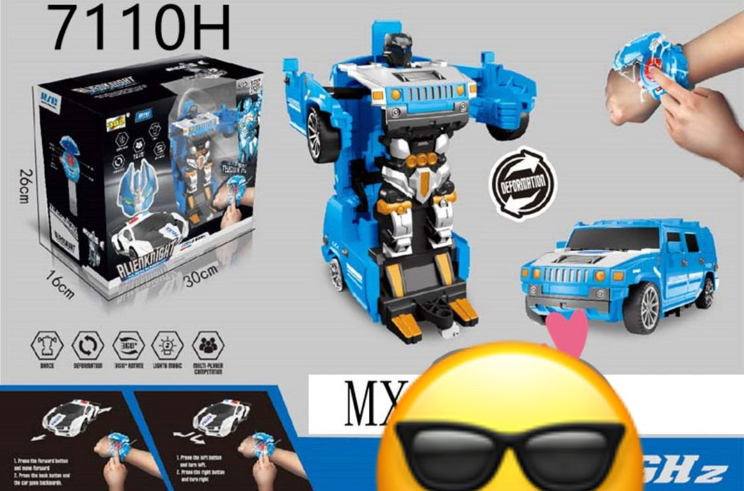 Robot por control remoto pulsera R/C escala 1:18 de 2.4 GHZ MOD 7110