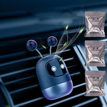 Cargar imagen en el visor de la galería, Ambientador de aire automático para coche, minirobot creativo, Clip de ventilación, perfume, aromaterapia, desodorante, Interior ROBOT
