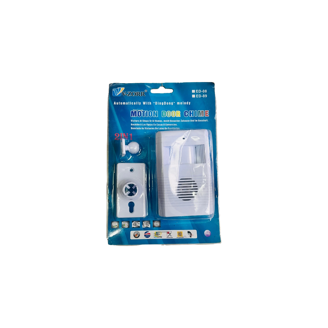Sensor de movimiento para puerta de garaje, timbre inalámbrico inteligente de bienvenida, alarma de seguridad para el hogar MOD S-01