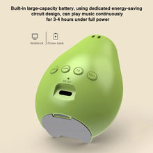 Cargar imagen en el visor de la galería, Altavoz Bluetooth con aguacate y carga USB, minialtavoz portátil MOD ZE-336
