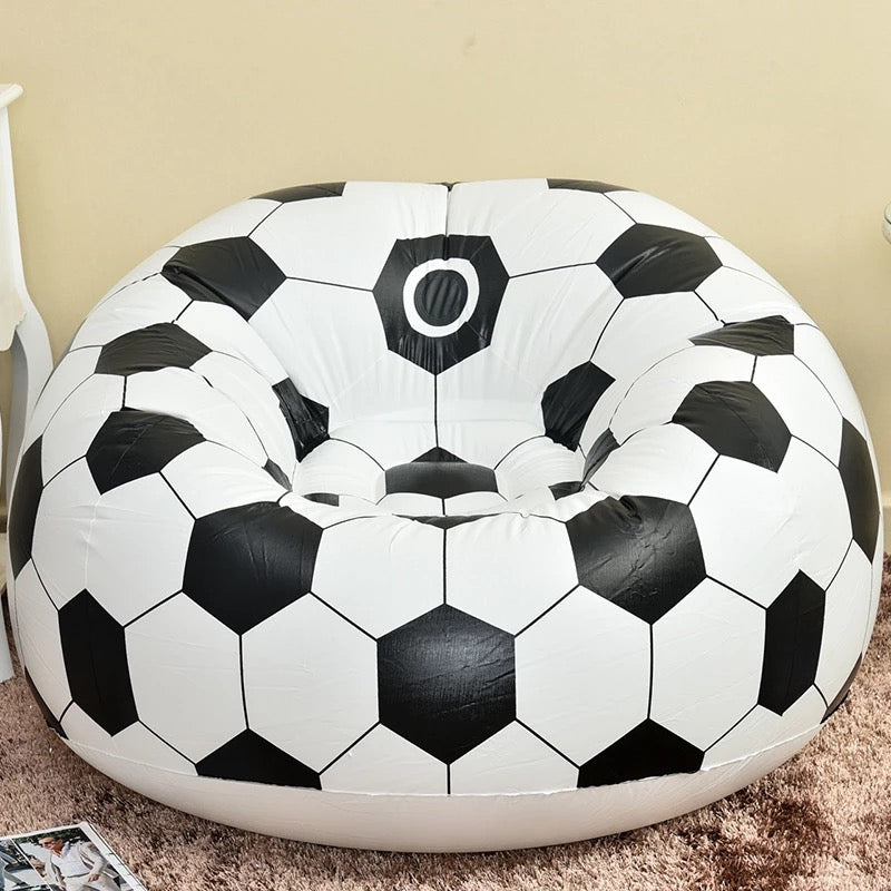 Sofá inflable de fútbol, silla de salón de aire, tumbona de baloncesto, muebles de exterior, jardín y oficina MOD TOY 141