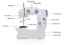 Cargar imagen en el visor de la galería, Mini máquina de coser SM-202A
