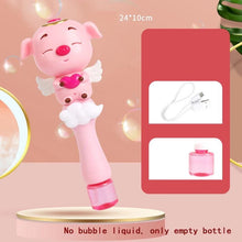 Cargar imagen en el visor de la galería, Máquina de burbujas con forma de Animal para niños,  PUERCO  corazón MOD 20628 - mychinashop.com
