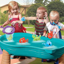 Cargar imagen en el visor de la galería, Juguetes de baño, juegos de pesca con red de peces, peces de chorro, cangrejo, piscina
