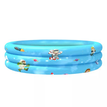 Cargar imagen en el visor de la galería, Piscina inflable de 110x30 cm para bebé, juguete infantil para niños, bañera redonda, portátil, juguetes para exteriores MOD TOY154
