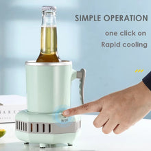 Cargar imagen en el visor de la galería, Vaso refrigerador  térmico portátil de bebidas de Cola, cerveza, café, zumo, agua ZLB-0101
