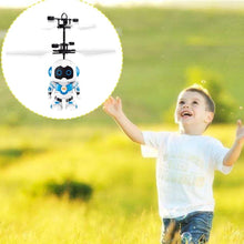 Cargar imagen en el visor de la galería, Robot Mini Robot volador de inducción infrarroja, juguete de helicóptero con luz LED RC Mod 502 - mychinashop.com
