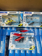 Cargar imagen en el visor de la galería, Mini helicóptero de inducción infrarroja con Sensor automático  Mod 8018A color amarillo - mychinashop.com
