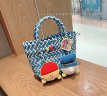 Cargar imagen en el visor de la galería, Bolsa de mano tejida para playa novedad kawai MOD 7901
