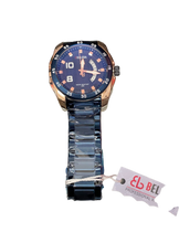 Cargar imagen en el visor de la galería, Reloj cronológico con fechador contra agua extensible de acero inoxidable máquina resistente varios diseños BELLEDA
