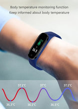 Cargar imagen en el visor de la galería, Pulsera inteligente M5 Pro con Bluetooth, reloj deportivo con rastreador, Monitor de ritmo cardíaco y presión arterial, resistente al agua
