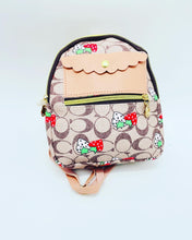 Cargar imagen en el visor de la galería, Mochila de fresa moda 22x18x8
