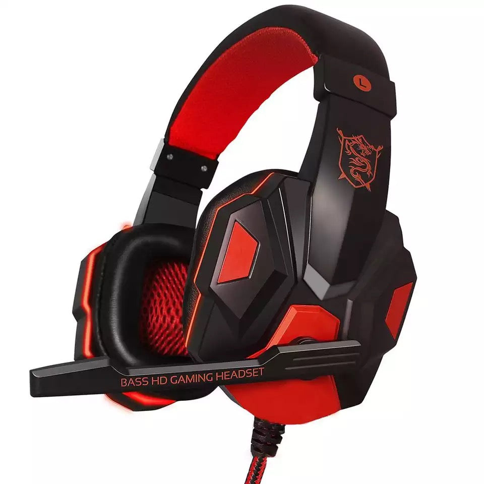3,5mm juegos por cable auriculares estéreo jugador auriculares  PC780