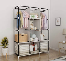 Cargar imagen en el visor de la galería, Ropero Rack Closet Armable  Guradaropa Recamara Organizacion MOD88130
