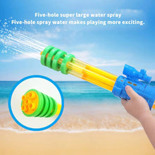 Cargar imagen en el visor de la galería, Pistola de agua de plástico para niños, juguete de pistola de agua portátil para playa, piscina al aire libre, pistolas de agua de bombeo, regalo para niños MOD TOY121
