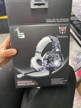 Cargar imagen en el visor de la galería, Auriculares para juegos ONIKUMA K5, auriculares estéreo de graves profundos con micrófono, auriculares con cable de luz LED para ordenador portátil, PC, PS4 Xbox - mychinashop.com

