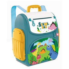 Cargar imagen en el visor de la galería, Mochila portátil para niños, alcancía de juguete con contraseña y huella dactilar, juguete creativo, depósito automático, Mini ATM,
