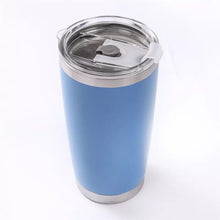 Cargar imagen en el visor de la galería, Termo portátil de acero inoxidable, vaso de vacío aislado, taza de café de viaje, 1 ud., 20oz/600ml MOD 2003
