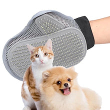 Cargar imagen en el visor de la galería, Guante de aseo cómodo para mascotas, peine para perro y gato, pincel para pelo medio a largo, relajar los músculos, cepillo para limpieza para el baño - mychinashop.com
