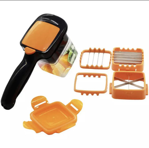 Cortador de verduras manual de cocina, rebanador multifunción, cortador de queso y patatas, vegetales y cortador de frutas, máquina de ensalada Mod 4549 - mychinashop.com