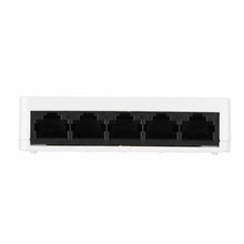 Cargar imagen en el visor de la galería, Swich 5 puertos Red Universal de 5 puertos autoadaptable, concentrador de escritorio para el hogar, 100 Mbps, LAN, Ethernet, minidivisor MOD CON395 - mychinashop.com

