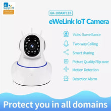 Cargar imagen en el visor de la galería, Cámara ip Mod 10005 EWeLink, cámara IP inteligente IOT HD, cámara de visualización automática por teléfono móvil, Audio bidireccional, red LAN, Monitor de hogar - mychinashop.com

