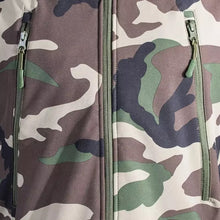 Cargar imagen en el visor de la galería, Chaqueta con funda suave de piel de tiburón con capucha para exteriores, ropa informal del ejército de camuflaje militar, abrigo de viento táctico para lluvia,frió ,caza , senderismo  y camping MOD X-026
