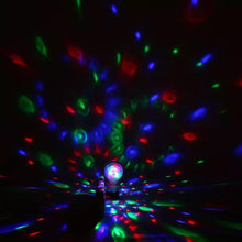 Cargar imagen en el visor de la galería, Foco ICOCO LED 6W bombilla giratoria con doble cabeza lámpara de escenario mágico modelo VL-041  Disco giratorio de doble cabeza LED colorida Luz de escenario en venta - mychinashop.com
