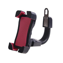 Cargar imagen en el visor de la galería, Soporte de teléfono para motocicleta con Motor de cargador USB  Mod ZJ217 para teléfono inteligente de motocicleta soporte Universal para teléfono móvil - mychinashop.com
